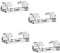 HRLORK 60 Pcs Cable Clips Management Wire Self Adhesive Wire Holder Management Wall Cord for Home Car Office Desk Tidy- Transparen