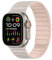 Tasikar Correas Magnéticas Compatible con Apple Watch 49mm 46mm 45mm 44mm 42mm Silicona Suave Correa de Repuesto Tipo Bucle Compatible con iWatch Ultra SE Series10 9 8 7 6 5 4 3, Starlight-Rosa