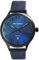 Just Watch Anthony Herren-Uhr Leder Dornschließe Datum JW260 Analog Quarz JW20129 (blau)