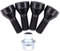 HouYeen Tornillos de rueda de bloqueo Juego de tuercas M12 x 1.5 para B-MW 1 3 5 Series E46 E87 E60 36136786419