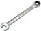 DAKCOS Clé plate 13mm Cle mixte Clé à cliquet combinée 13mm- Clé à cliquet métrique en CR-V avec finition chromée mate