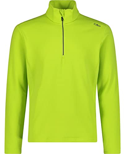 CMP Herren Sweat Softech Longsleeve | weiches Fleece, leichtes Tragegefühl, weich auf der Haut, für Schnee & Piste