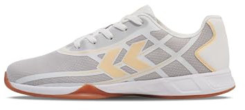 Hummel Damen Root Elite WMNS Handball Shoe, White/ORANGE, 39 EU