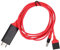 Leapiture Cable HDMI, 1080P Cable Adaptador HDMI A USB Teléfono Móvil Universal A TV Cable De Conexión HDMI Cable Adaptador De 6.6 Pies Para HDTV AV Teléfono Celular Tableta