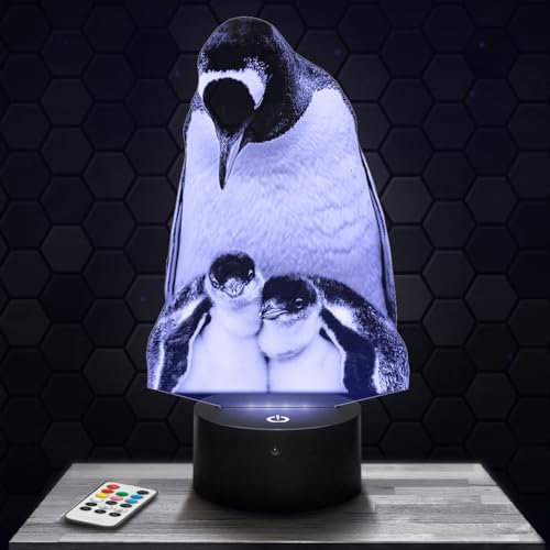 Nachttischlampe Pinguin deko Tier Vogel (Pinguin). Geschenkidee Mann Frau objekt Pinguin Nachtlicht Erwachsene deko Zimmer. Weihnachten