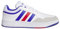 adidas Hoops 3.0 Shoes Schuhe, Cloud White/Lucid Blue/Better Scarlet, 42 2/3 EU