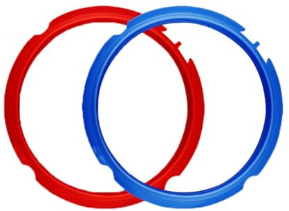Anelli di tenuta in silicone per pentola istantanea, guarnizione di ricambio per pentola a pressione (per 3QT)