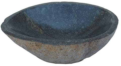 STONE art & more B-Ware! Kleine Steinschale, kleine Vogeltränke, Ø ca. 20 cm, Steinmetzarbeit aus Naturstein, frostfest