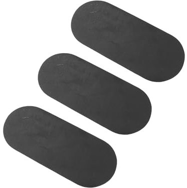 REPAIROCK 3pcs PVC Repair Patches with Glue Professional Inflatable Boat Kayak Repair Kit Inflatable Boats Rubber Boats Canoe Black Auto Replacement Parts