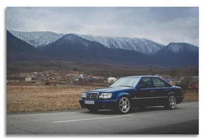 YTNSA Vintage-Sportwagen-Poster, E60, AMG, Rennwagen-Poster, dekorative Malerei, Leinwand, Wandposter und Kunstdruck, moderne Familienschlafzimmer-Dekoration, Poster, 30 x 45 cm