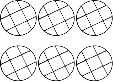siktorrwd 6 supporti per piattini per piante, supporto per piante, supporto per vaso, sollevatore per vaso, piedini a livello del vaso, alzate per vasi di fiori, prevenzione della putrefazione delle