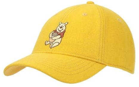 Winnie l'ourson avec pot de miel jaune non structuré Casquette de baseball, Pot à miel DSC, taille unique