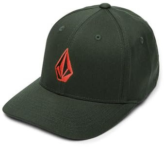Volcom - Cap - Full Stone Flexfit Hat - Dark Forest - Kinder Grün, grün