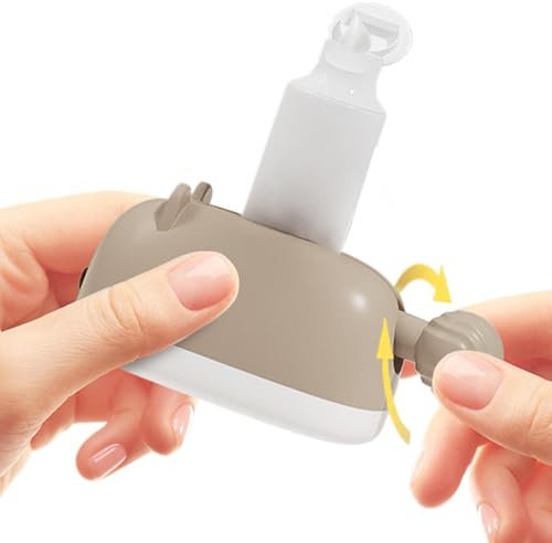 Dubbulon Rollender Zahnpasta-Ausdrücker,Rollender Tuben-Zahnpasta-Ausdrücker - Zahnpasta-Roller, Zahnpasta-Quetscher, Spender | Tubenquetscher, einfacher praktischer Zahnpasta-Clip-Halter für