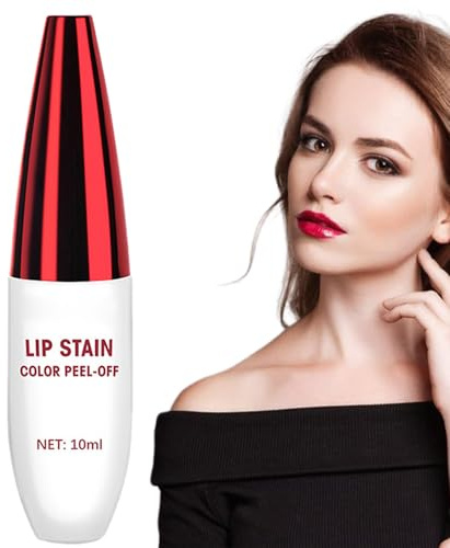 Peel Off Lippenstift,Mattierender Abziehlack Für Lippen,Damen Lipliner Gloss Abziehbar | Peel Off Lip Stain Mit Natürlicher Matter Finish