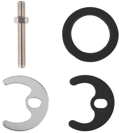 Fixation De Rechange Robinet De Kit,Kit de fixation de rechange,Supports De Fixation Évier,Avec Clé,pour robinet mitigeur monobloc et lavabo, Acier
