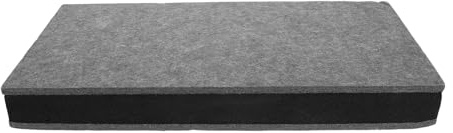 HAMPPLIES Sound Absorbing Mat for Drums and Treadmills, Polyester Isolation Pad with Easy Setup, for Music Room Soundproofing and Workout Routines, Multi-purpose Noise Dampening