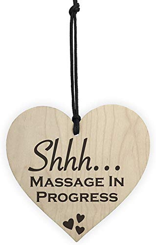 Red Ocean Massage Progress Do Not Disturb Hanging Plaque Salon Quiet Please Gift Sign