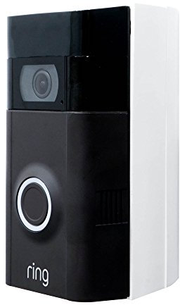 Dyconn DoorBell Angle Adjustment Adapter/Bracket for The Ring Video Doorbell 2 (Doorbell Not Included) (for Ring Doorbell 2 Only) (White)
