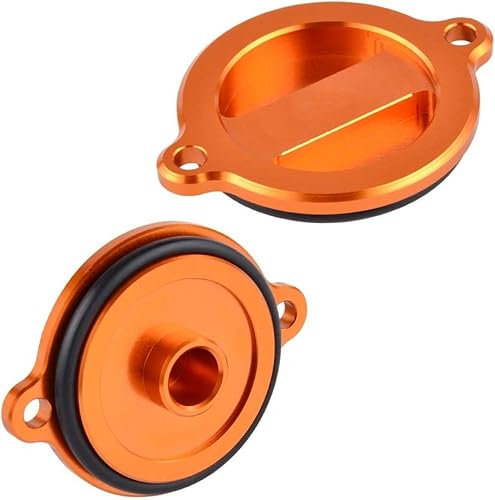 CHENWEI- Ölfilter Abdeckkappe for KTM 125 200 390 690 990 1090 1190 1290 RC Duke Enduro SMC Supermoto Super-ADV R Abenteuer RC8 RC8 R