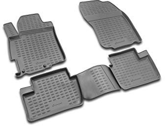 Element Gummimatten Passgenaue Fußmatten Mitsubishi Lancer X 2007-4tlg