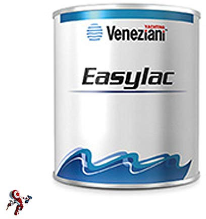 Veneziani Smalto professionale lucido per esterno ed interno a base di resine alchidiche 750 ml (GRIGIO CHIARO)
