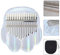 Kalimba Acryl 17 Tasten Transparent Daumenklavier mit Stimmhammer Gig Kalimba Transparent KIMI M-1S