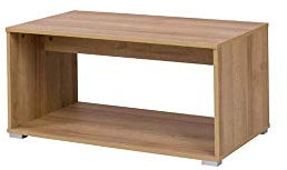 Furniture24 Couchtisch Kaffetisch Sofatisch Cosmo Co10 Riviera Eiche