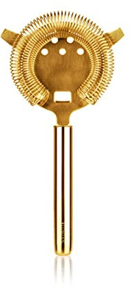 Lumian Luxury Bar Tools L0111 Kairos Trainer Professionnel Acier Inoxydable, Plaqué Or, 20 cm