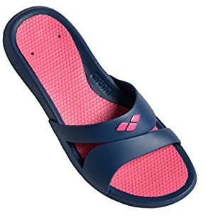 Arena Chanclas Marca Modelo Sandalias Pool Nina Navy/Magenta/Navy