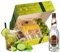 Hansen Obst - Geschenkbox Caipirinha-Cocktail - Cocktail Mix Set - Präsentkorb Cocktail-Starter-Set - Geschenk Cocktail Liebhaber