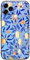 Berkin Arts Compatible with iPhone 11 Pro Case Silicone Cover with Screen Protector Folk Art Nouveau Botanicals (Pomegranate by William Morris)