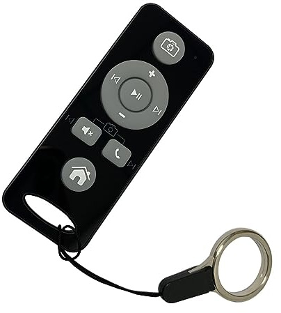 Mars Fox BT Multimedia Music Player Remote Control for Play Pause Next Prevtrack Volume Up/Down Mute Fit for Ios iphone ipad Android System Smartphone Tablet Devices Sony FiiO Player ect