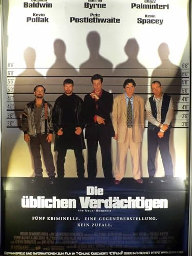 Die üblichen Verdächtigen - Kevin Spacey - Filmposter 120x80cm gefaltet
