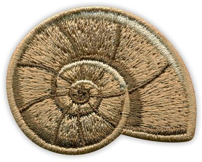 Snail Shell - Aufnäher - bestickter Aufnäher / Abzeichen / Emblem