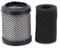 Lot de 2 filtres d'échappement de rechange pour aspirateur Hoover T116, post-moteur H-Free 100, filtrage haute efficacité