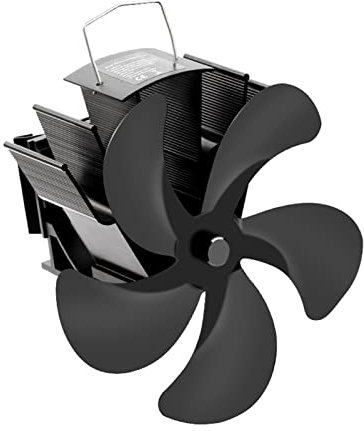 HPTHLY Wand 5 Wärme Powered Herd Fan Log Holz Brenner Ruhig Kamin Fan Effiziente Wärme Verteilung