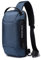 Voohek Brusttasche Umhängetasche Herren Schultertasche Herren Diebstahlsichere Brusttasche Wasserdichte Rucksack Herren Crossbody Shoulder Bag Men Outdoorsport, Tiefblau