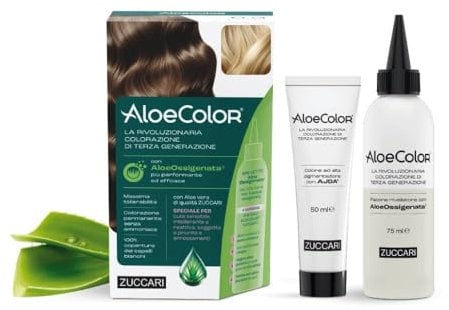 Zuccari AloeColor Haarfarbe der dritten Generation mit AloeOxigenat (9.0 Superhelles Blond, 1)