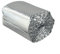 Honseadek Aluminiumfolie Isolierung, Mehrzweck-Luftpolsterfolie, 20 cm x 5 m Rolle, silberfarben, thermisch und feuerbeständig