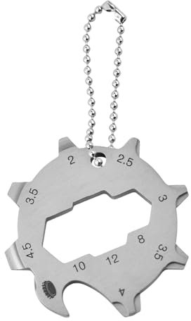 Herramienta Multifunción | Herramienta Multifunción De Acero Inoxidable | Engranaje Octagonal Resistente con Destornillador para Mantenimiento de Coches, Montaje de Muebles y