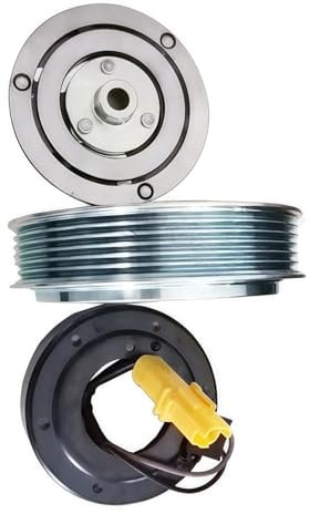 Kit de embrague de compresor de aire acondicionado SD7C16, compatible con PEUGEOT 4.7, 2.0, 1.8, 1.6 HDi (2004-2010), embrague de compresor de aire acondicionado, bomba de frío, bobina de cabezal, ven
