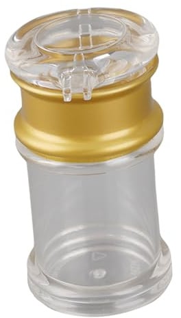 Haofy Ölflaschengeschirr, Acryl Transparente Ölflasche Essig -Topf Mini -Größe Leichtes Bequemes Design, Starker Versiegelungseffekt, Vielseitiger Gebrauch für das Küchenrestaurant Camp BBQ (S)