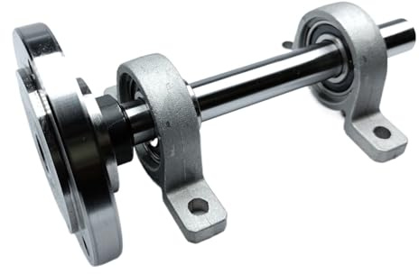Drehbank-Lagerfutter, M14x1mm M14 Spindel Gewinde Chuck Flansch Rückplatte Basis Adapter Lager Schaft Dorn Fit K11-80 K12-80 k11-100 K12-100(K11-100 K12-100)