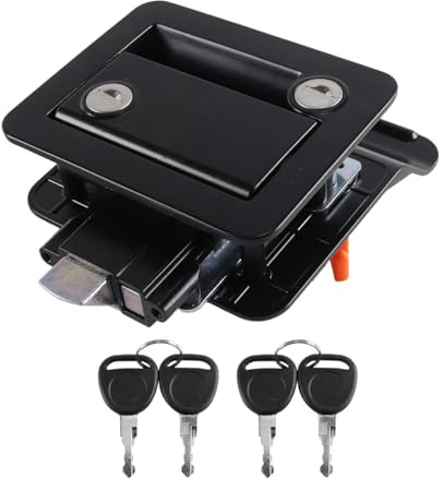 Durlo Motorhome Entrance Door Lock Waterproof Trailer Camper Lock for Trucks, Horse Trailers, Cargo Vans