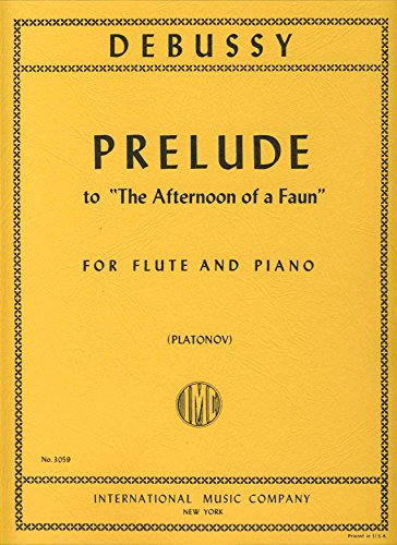 DEBUSSY - Preludio de La Siesta de un Fauno para Flauta y Piano (Platonov)