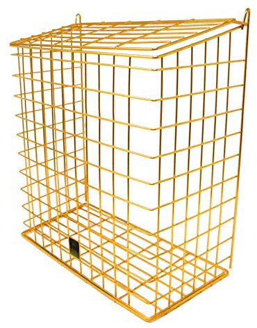 DWD Large Letter Box Door Cage Guard (Brass)