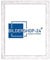 Bildershop-24 Puzzlerahmen London für Puzzle ca. 500-1000 Teile 37.5x98cm 98x37.5cm Weiß Vintage mit Acrylglas