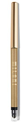 Milani Stay Put Eyeliner - Goal Digger (0.01 Ounce) Cruelty-Free Self-Sharpening Eye Pencil with Built-In Smudger - Line & Define Eyes with High Pigment Shades for Long-Lasting Wear