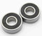 2 Stück Kugellager 6000 2RS / 10 x 26 x 8 mm, Rillenkugellager